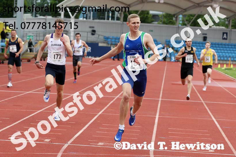 Senior mens 400 metres, Northern Senior and Under-20s Champs., SportsCity, Manchester. Photo: David T. Hewitson/Sports for All Pics